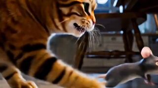 DUELO ENTRE GATO E RATO KKKK