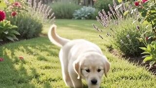 Helpful Puppy’s Garden Mission 🐶🎾 | Cute Dog Story