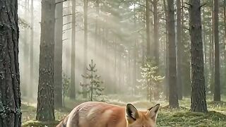 Journey Through the Alpine Woodland 🦊 | Relaxing Nature Visuals