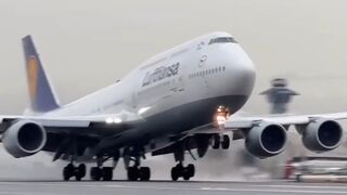 Lufthansa Boeing 747-8 Takeoff - Queen of the Skies 🌍✈️