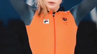 Jutta Monica Leerdam Speed Skater Athlete