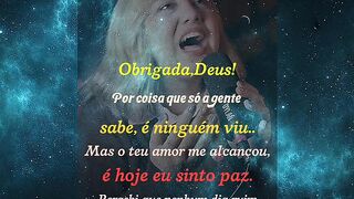 Obrigada Deus