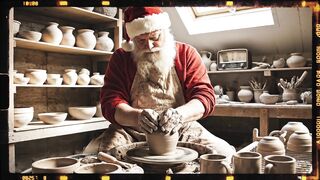 Santa Claus Molding Clay - 聖誕老人造型黏土