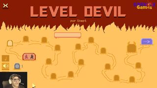 Level Devil #1 fase do capeta.