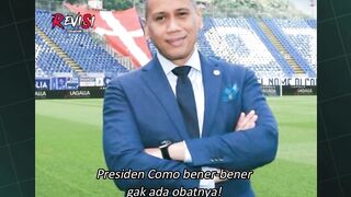 Presiden Como Rela Mengalah Supaya Fans Senior Bisa Nonton Debut UCL di VIP 🙌