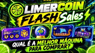 🔥 FLASH SALE NO LIMERCoin! 🍋 QUAL MÁQUINA VALE MAIS A PENA?