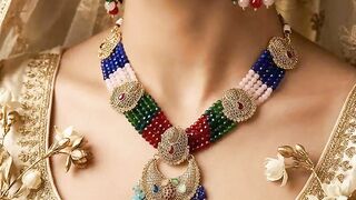 NEW ARRIVAL | RAJWARI STYLE ZIRCON CHOKER SET 💎