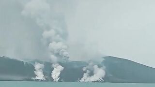The Current Condition of Mount Krakatoa”