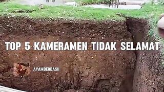 top 5 kameramen tidak selamat😂
