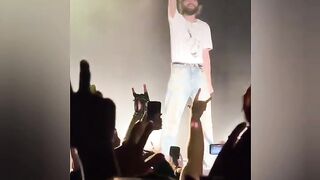 electronic music festival crowd energy | live dj set & laser lights