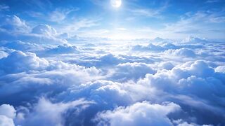 In the sky