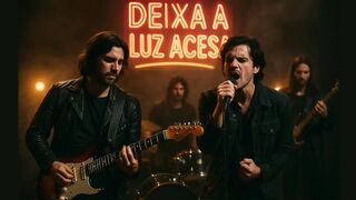 Deixa a Luz Acesa ("Porque mesmo na escuridão… ainda espero por você.") - rock romantico