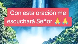 Con esta oración me escuchará señor