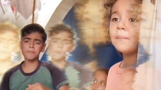 Gaza-র শিশুদের হাসি ও সহনশীলতা 🇵🇸 | Palestine Children's Resilience Amid Rubble #Shorts