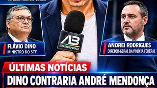 Dino contraria André Mendonça e determina o retorno de Andrei PF