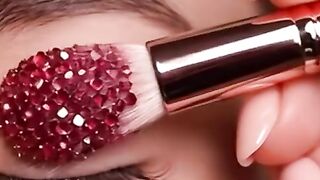 Viral Glitter Eye Makeup Hack & Full Face Look