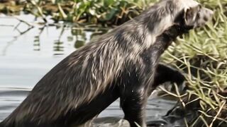 How far can a honey badger go for honey?