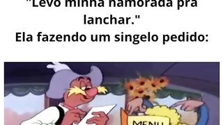 Namorada pra lanchar