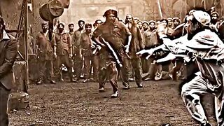 South Indian movies hits different.Rocky_Aura😎_#viral____KGF_Attitude_movie scene.