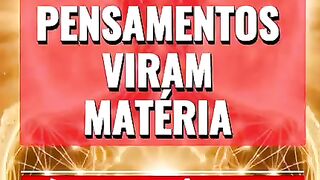 Transforme pensamentos em matéria...