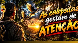 As calopsitas / Cockatiels / Les calopsittes / Las ninfas.