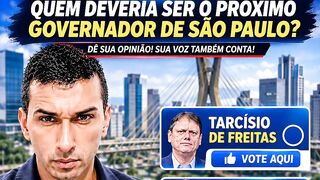 Tarcísio * Haddad para governador de São Paulo