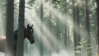 Freedom in the Ancient Green Woods 🐴🌿
