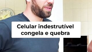 Celular Indestrutível Congelado_ Teste Extremo a -200 Graus!