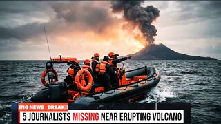Journalists Missing Near Erupting Krakatau Volcano as Search Intensifies