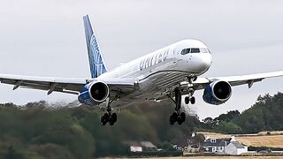 UNITED 757 WHEELY 🛫 EDINBURGH AIRPORT 🏴󠁧󠁢󠁳󠁣󠁴󠁿