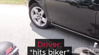 Evil Driver Tries To Escape!