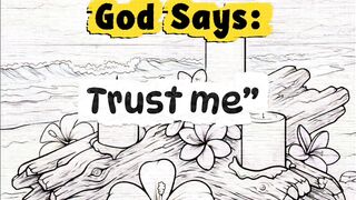 God says: You don’t have to carry tomorrow today. Trust Me. ❤️🙏