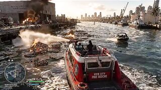 GTA 6 Off-Road Gameplay - Escaping the Cops! Jason leaves the road completely and sends a UTV straight through a tropical mountain river.