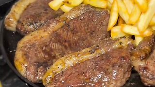 A Brazilian Delight: Picanha with Cheese and French Fries — a True Brazilian Tradition! 🥩🧀🍟🇧🇷