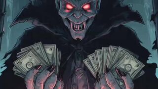ghosts sucking people's money