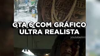 GTA 6 com DLSS 5 fica incrível #gta6 #gta  #gamer #jogos #videogames #jogosmobile