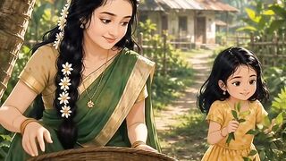 Village Mom Makes Cozy Coconut Rice 🥥🍚 | Ghibli Food ASMR 🌿✨