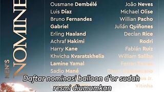 Daftar Nominasi Ballon d’Or 2026 Resmi Diumumkan!