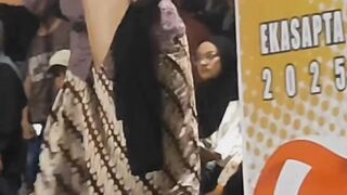 Graceful Traditional Javanese Dance Performance at Indonesia Independence Day Celebration