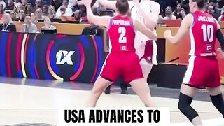 United States Of America most popular game_Basketball_made_a_statement_to_close_group_play_🇺🇸.
