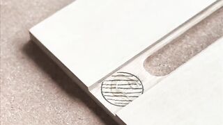 Compass for a hand router