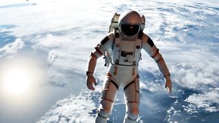 Astronot go the moon USA