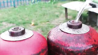 The Process of Making a Grill from a Gas Cylinder
