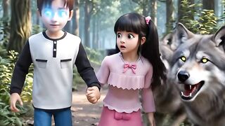 Big Brother Turns Into a Cheetah! 🐆💨 | Wolf Chase Rescue Cartoon