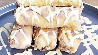 Egg roll Buffalo chicken