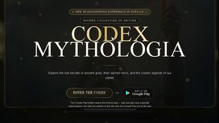Codex Mythologia: 478 Ancient Gods in Interactive 3D & AI Scribe 3