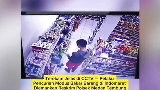 Belajar dari YouTube! Pemuda di Medan Cetus Ide Gila Bakar Minimarket demi Alihkan Kasir & Embatan Uang!