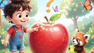 A giant apple | A Magic fruit.toddler learning