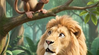 Monkey Using a Smartphone in the Jungle 😂🦁 | Funny AI Animal Video #Shorts