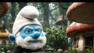 Papai smurf no front